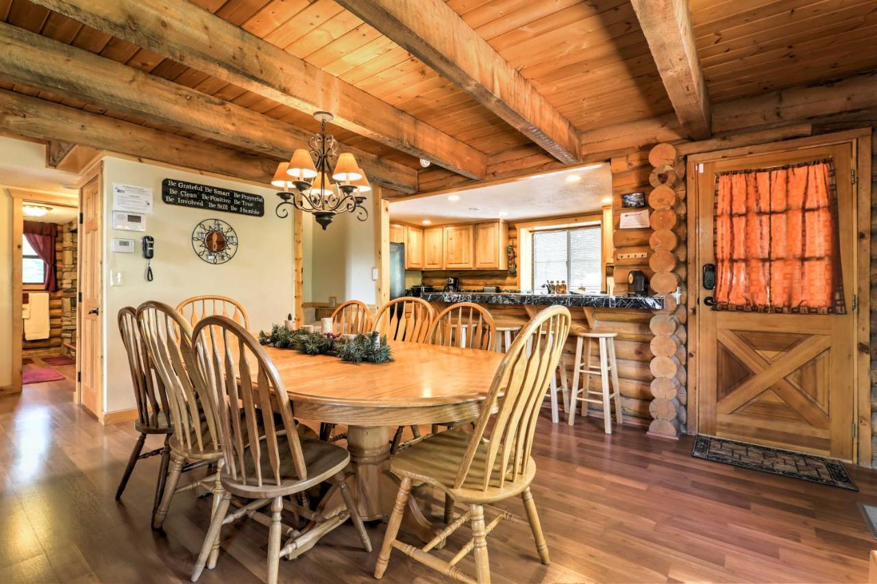 Cozy Utah Cabin With Deck And Fire Pit! Duck Creek Village Екстер'єр фото