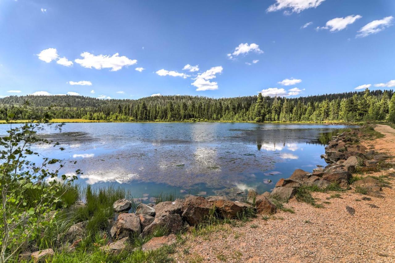 Cozy Utah Cabin With Deck And Fire Pit! Duck Creek Village Екстер'єр фото